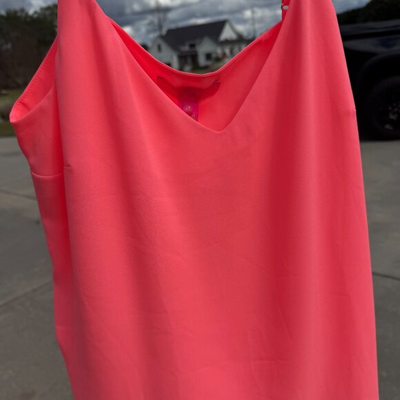 NWT Lilly Pulitzer Nadia Cami top in Lilly’s Coral Size Medium - Picture 6 of 7
